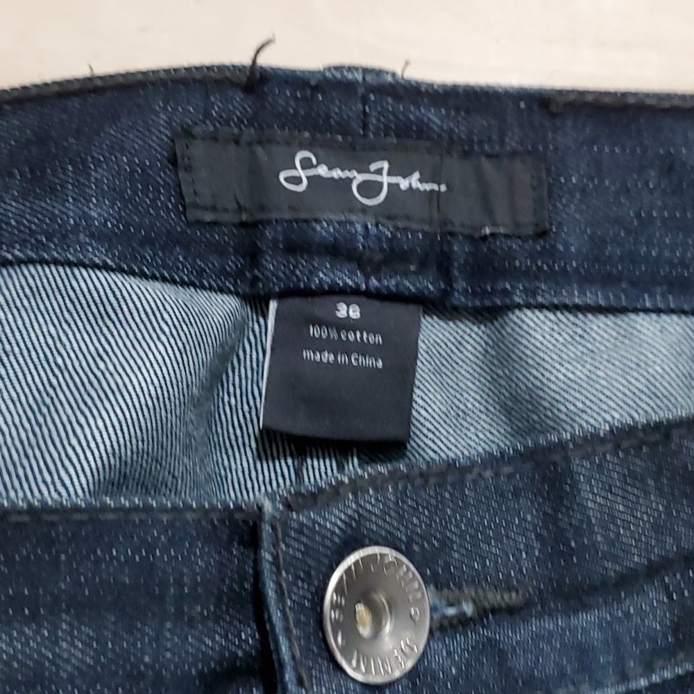 DENIM SEAN JOHN SIZE 30 BLUE JEANS PUFF DADDY - Picture 2 of 10